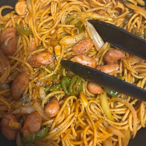 あいのの作ってみた!投稿(洋食屋さんの基本ナポリタン)