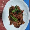 1383781の作ってみた!投稿(カリッと食感が楽しい【豚こまと蓮根の甘辛炒め】)