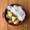 レンジで時短!【じゃがいもとツナのバジルチーズ焼き】の工程1