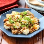 【レンチン麻婆豆腐】焼き肉のたれで簡単！