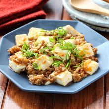 【レンチン麻婆豆腐】焼き肉のたれで簡単!