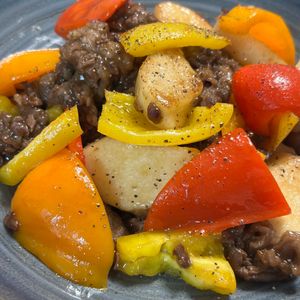 shiftoverseaの作ってみた!投稿(ご飯が進む＊牛肉とホクホク長芋のスタミナ炒め【下味冷凍】)