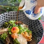 元気が出る♡ネバネバぶっかけ蕎麦