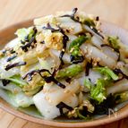 【簡単♪白菜の塩昆布和え】あと一品やおつまみに！