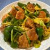 楽ラク手抜キッチン🐶🐾の作ってみた!投稿(春キャベツと鶏肉《回鍋肉風♡味噌炒め》)