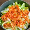 豚バラキャベツのキムチ蒸し 落とし卵とチーズのせの工程2