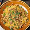 【豚そぼろの辛焼きそば】ピリ辛×香味で食欲そそる！の工程3