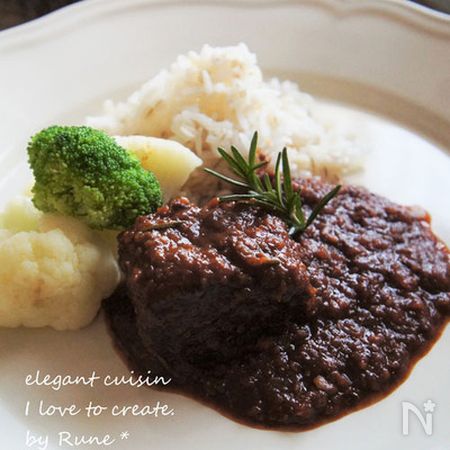 簡単バージョン ビーフ赤ワイン煮込み By 吉村ルネ レシピサイト Nadia ナディア プロの料理家のおいしいレシピ