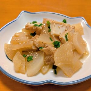 ゆきまる🐬🫧の作ってみた!投稿(味しみ♡とろとろ♡『大根と厚揚げの照り煮』)
