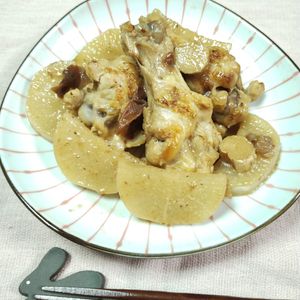 M＊Pの作ってみた!投稿(我が家の定番♪手羽元と大根のさっぱり梅煮)