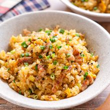 【ねぎ塩豚バラ炒飯】簡単美味しい！パラッと仕上がる♪