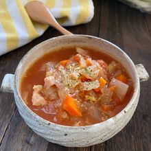白菜たっぷりミネストローネ