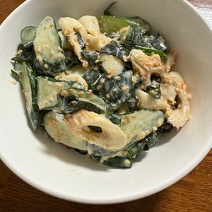 まさの作ってみた!投稿(竹輪ときゅうりの濃厚味噌マヨ和え)