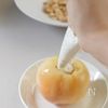 丸ごと桃の皿パフェの工程3