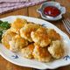 【捏ねて焼くだけ！コンソメチーズの豆腐ナゲット】