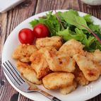 超簡単！鶏むね肉de柔らかコンソメガーリックチキン♡