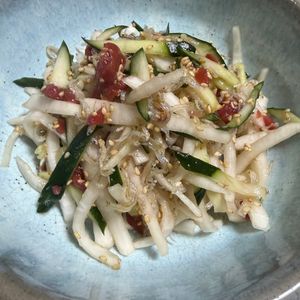 ゆっこの作ってみた!投稿(【大根ときゅうりの梅じゃこ和え】ヘルシー◎やみつき食感♬︎)