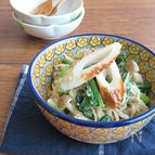 レンジで簡単◎焼き肉のたれで♪小松菜と切干大根の具沢山サラダ