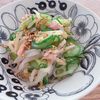 ミルクの作ってみた!投稿(止まらない！抱えて食べたい！きゅうりともやしのツナナムル)