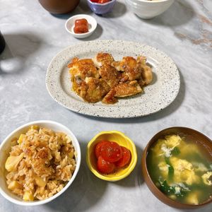 ぽてちの作ってみた!投稿(【パリパリチキンのレモンバター醤油】男子爆食♪)