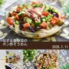 クラ蔵の作ってみた!投稿(簡単30秒茹でるだけ!【なすと夏野菜のぽん酢そうめん】)