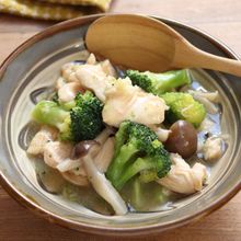 【鶏むねとブロッコリーのとろみ煮】毎日おいしい健康レシピ!