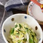 白菜と生姜の即席漬け【作り置き】