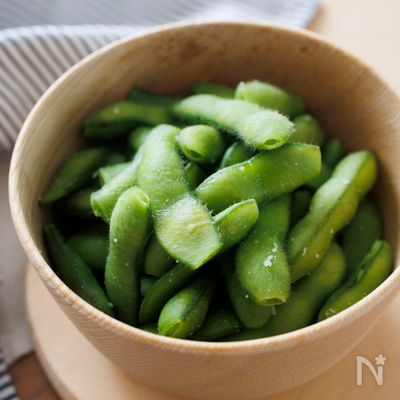 程よい塩気が絶品!『我が家の枝豆の茹で方』茹でたて甘い♪♪