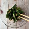 オクラのおかかラー油あえ♪食材1つで作る簡単副菜！の工程2