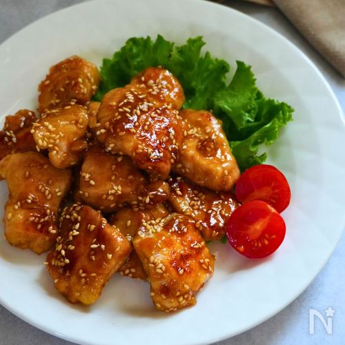 お弁当にも◎やみつき！鶏むね肉の香味オイスターソース炒め