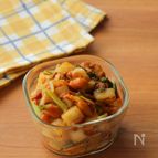 材料2つ！なめことかぶの梅おかか炒め【簡単副菜】