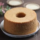 ふわふわしっとり♡米粉のきな粉シフォンケーキ
