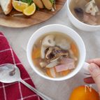 【10分でつくる】干ししいたけと根菜のスープ