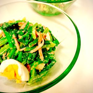 りんの作ってみた!投稿(子どもも爆食べ【ほうたまサラダ】栄養満点！コクうま♡)