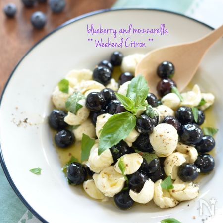 ブルーベリーとモッツァレラチーズのマリネ By 北島真澄 レシピサイト Nadia ナディア プロの料理家のおいしいレシピ
