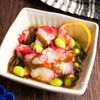 3分でパパっと酢の物!タコと枝豆のもずく酢和えの工程3
