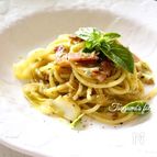 イタリア発！柔らかキャベツとベーコンのパスタジェノベーゼ