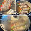 ご飯がすすむ彩りおかず【アスパラとパプリカの豚肉巻照り焼き】の工程4