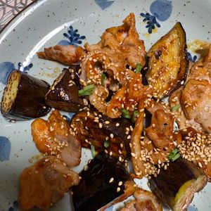 かいちゃんの作ってみた!投稿(【天才的に旨い♡なすと豚バラの韓国風炒め】じゅわとろっ！最高)