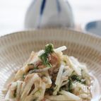 長芋とツナの和え物