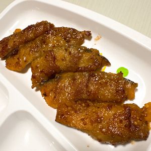 ぷりんの作ってみた!投稿(【肉巻きかぼちゃ】粒マスタードがアクセントのたれで♪)