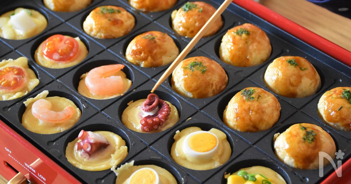 中身は何かな？わくわくおもしろたこ焼き
