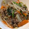 かめちゃん🐢の作ってみた!投稿(【牛肉野菜炒め】炒めるだけでご飯が進む！旨みたっぷり♡)