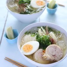 そうめんでサッパリ薬味ラーメン☆