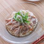 つゆが絶品♪【トマトつゆの豚しゃぶそうめん】