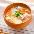 ＼ふわとろたまごのコツ! ／とろ玉けんちん汁