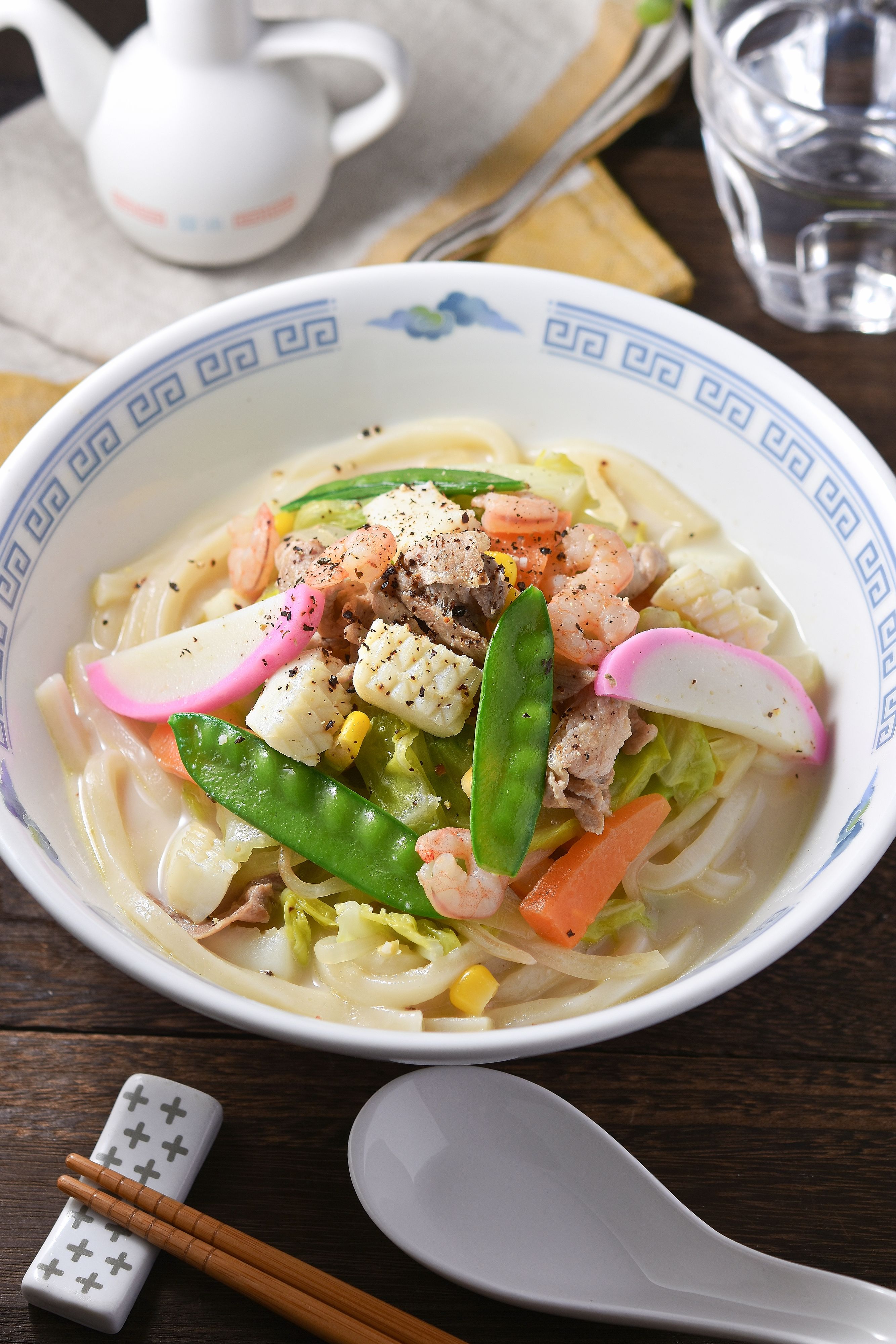 スープまで飲み干す旨さ【野菜たっぷりちゃんぽんうどん】 | レシピ