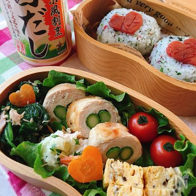 味付け簡単・鶏むねのアスパラロール