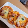 まゆのの作ってみた!投稿(餃子の皮で簡単！絶品おつまみ♪『ウインナーのマルゲリータ風』)