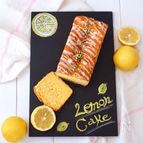 材料4つで簡単！レモンパウンドケーキ